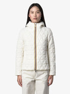 KWAY LIL DIAMOND QUILTED WARM_X42_WHITE GARDENIA