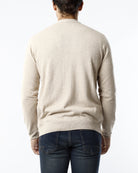 CARDIGAN MAGLIA RASATISSIMA_BEIGE