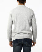 CARDIGAN MAGLIA RASATISSIMA_GRIGIO