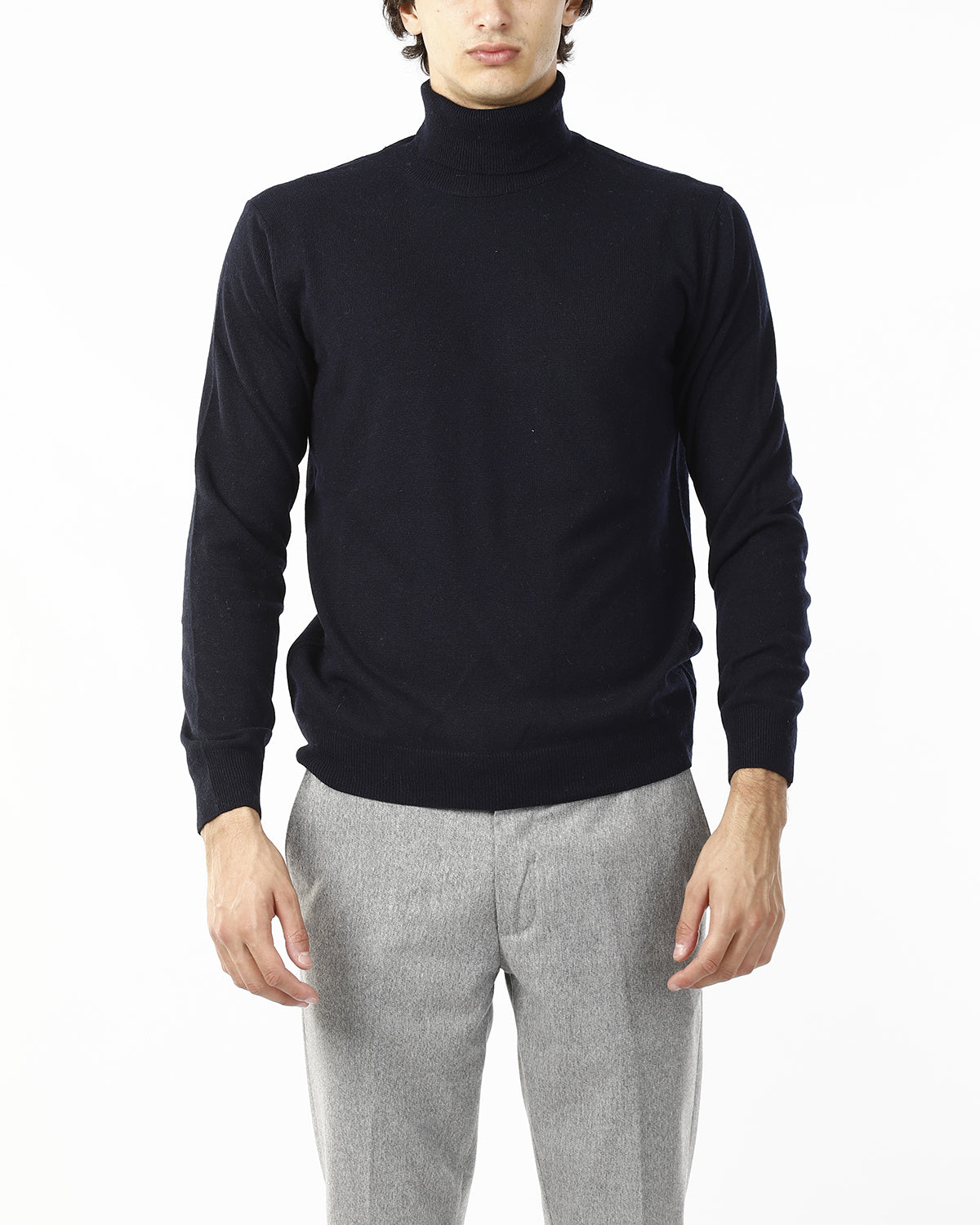 MAGLIONE COLLO CICLISTA_BLU