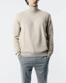 MAGLIONE COLLO CICLISTA_BEIGE