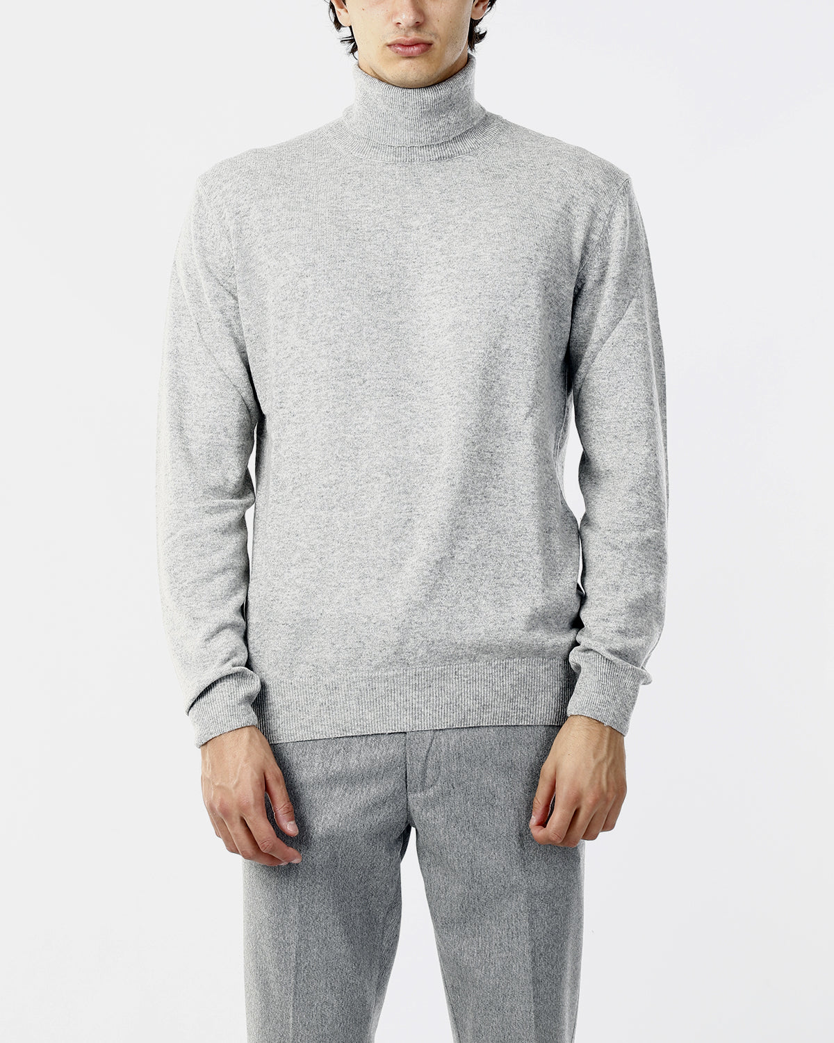 MAGLIONE COLLO CICLISTA_GRIGIO