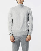 MAGLIONE COLLO CICLISTA_GRIGIO