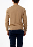 MAGLIONE GIROCOLLO MISTO CASHMERE RASATO_CAMMELLO