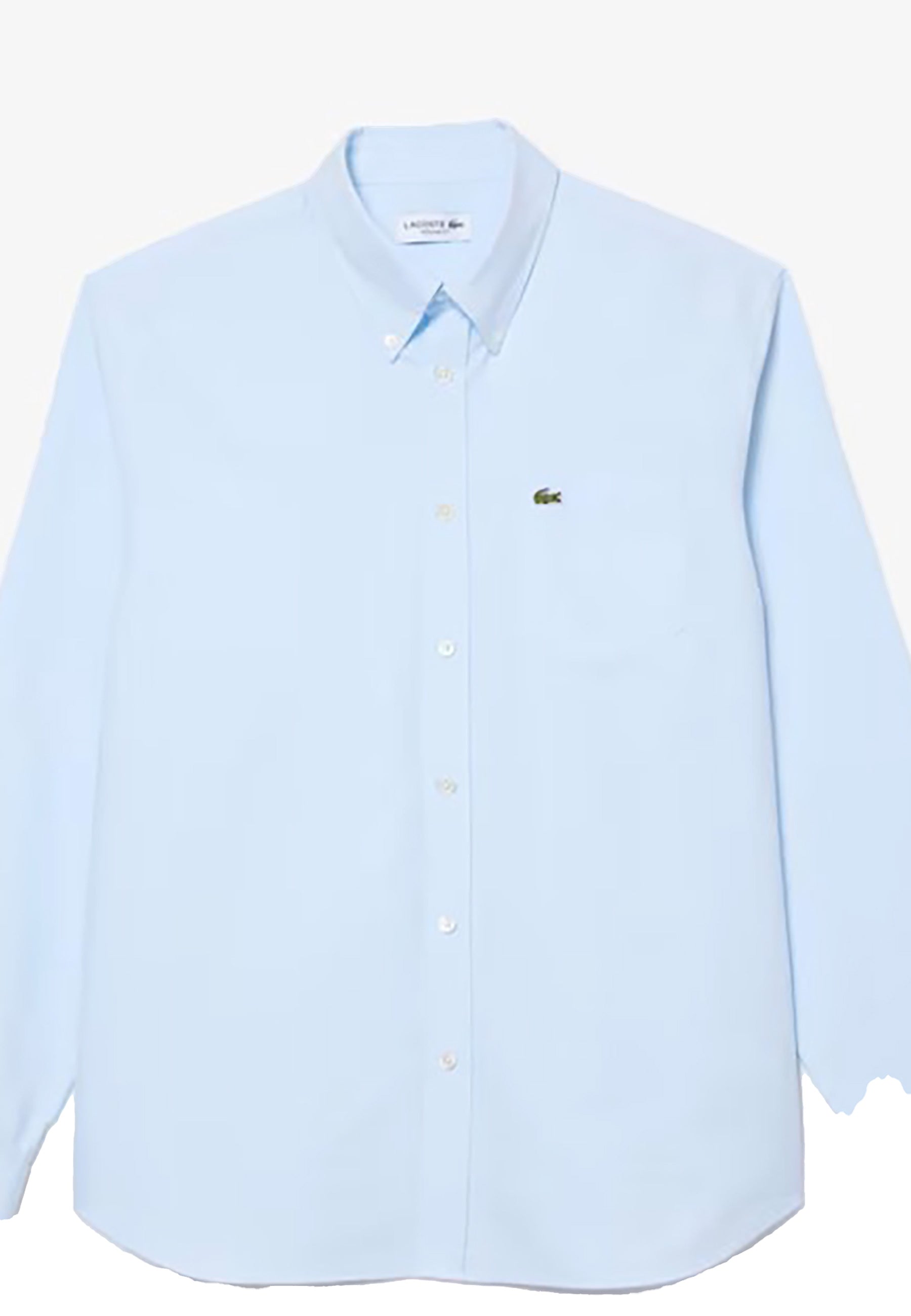 LACOSTE CAMICIA OXFORD COTONE REGULAR FIT_F6Z