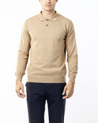 POLO IN MAGLIA_BEIGE