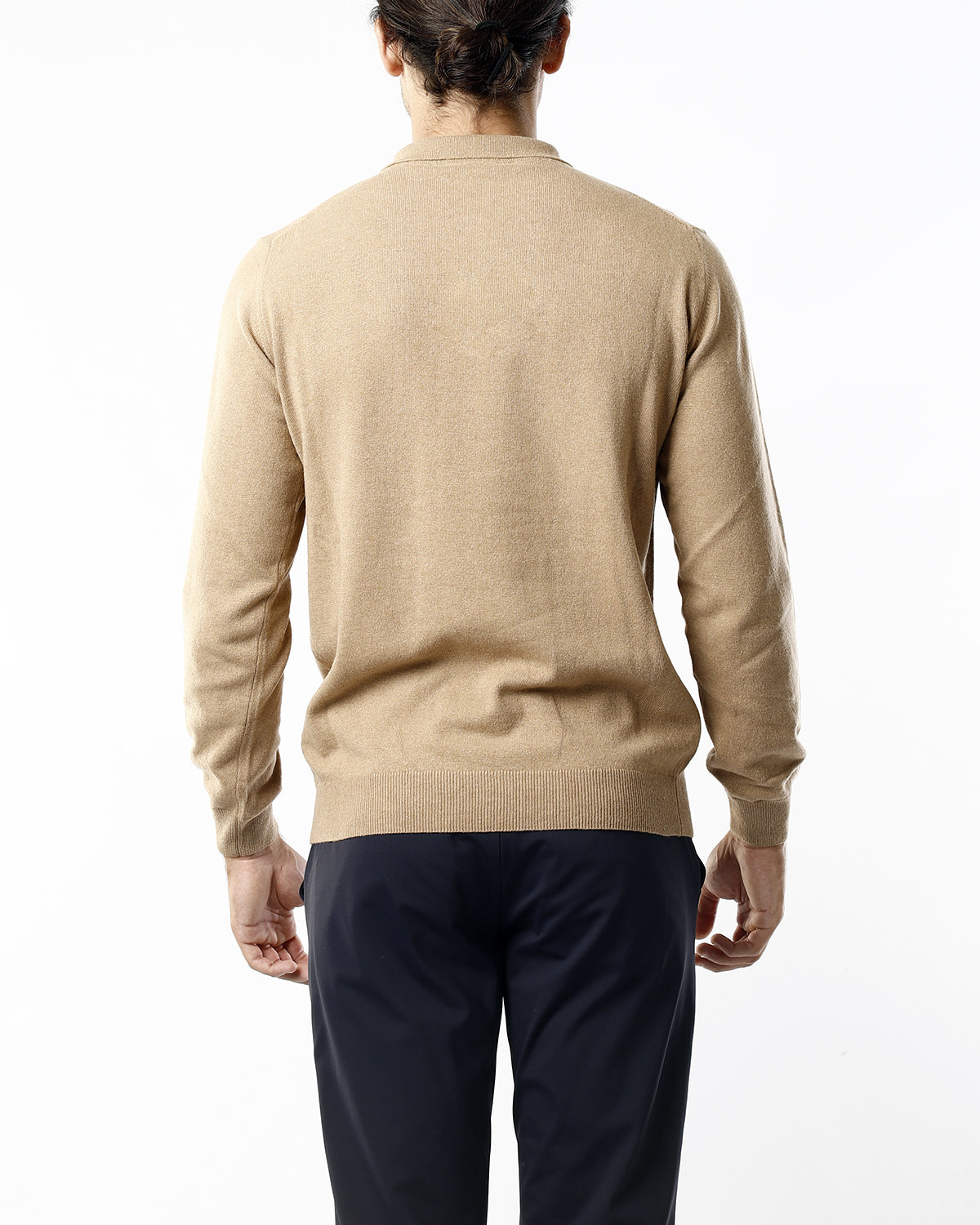 POLO IN MAGLIA_BEIGE