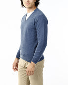 MAGLIONE RASATO SCOLLO V_AVION