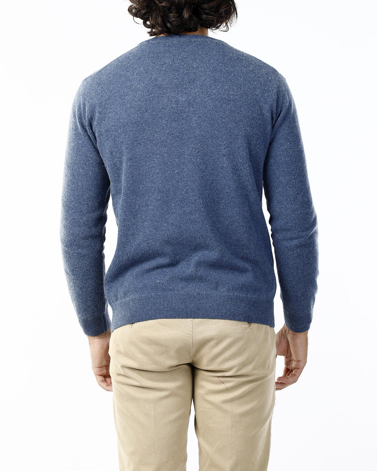 MAGLIONE RASATO SCOLLO V_AVION