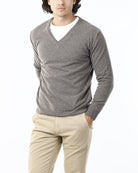 MAGLIONE RASATO SCOLLO V_MOOD