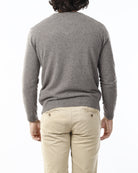 MAGLIONE RASATO SCOLLO V_MOOD