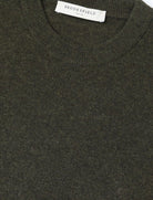 BROOKSFIELD MAGLIONE GIROCOLLO IN PURA LANA_OLIVE