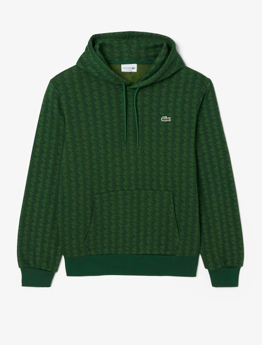 LACOSTE FELPA CAPPUCCIO E MONOGRAMMA_D1R