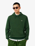 LACOSTE FELPA CAPPUCCIO E MONOGRAMMA_D1R