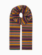 GALLO_AP514452_SCIARPONE TAGLIO VIVO PILE RIGHE MULTICOLOR