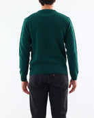 MAGLIA GIROCOLLO LAMBSWOOL_VERDE