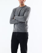 MAGLIA GIROCOLLO LAMBSWOOL_GRIGIO