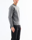 MAGLIA GIROCOLLO LAMBSWOOL_GRIGIO
