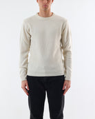 MAGLIA GIROCOLLO LAMBSWOOL_PANNA
