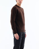 MAGLIA GIROCOLLO LAMBSWOOL_MORO