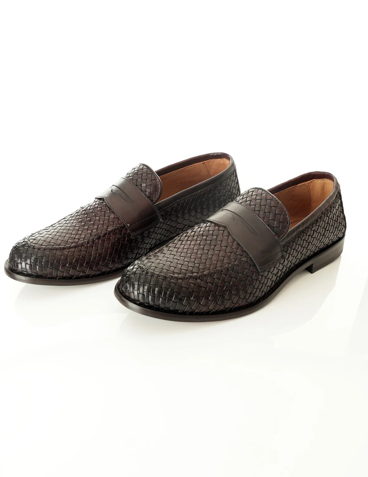 OLD RIVER 26PEOLSC 7768 VITELLO CHAUSSURES MOCASSIN TRESSAGE VÉRITABLE