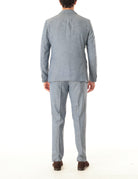 OLDRIVER_ABITO DUE PEZZI REGULAR_CELESTE