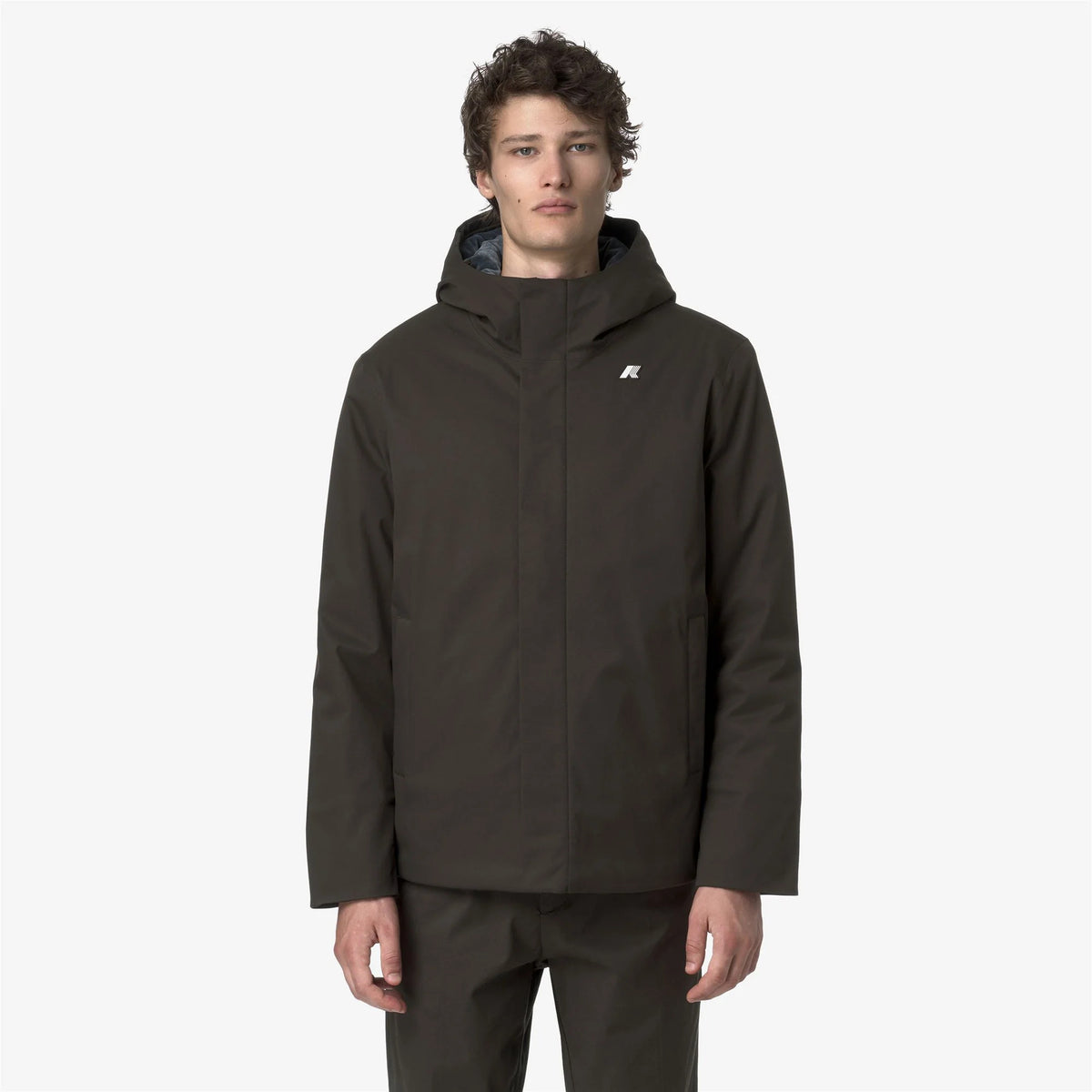KWAY_JACKO TWILL MARMOTTA_B2V_BLACK OLIVE