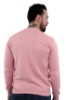 MAGLIONE GIROCOLLO IN COTONE ROSA