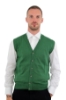 GILET CON BOTTONI VERDE