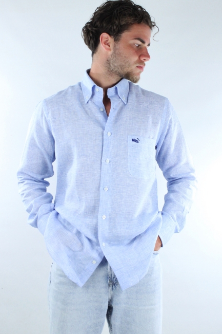 CAMICIA FLASH AZZURRO