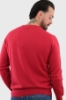 MAGLIONE GIROCOLLO FASHION OLD ROSSO