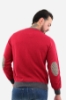 MAGLIONE ROSSO CON TOPPE 