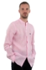 CAMICIA DI LINO COREANA ROSA