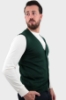 GILET CON BOTTONI MARTIN  VERDE