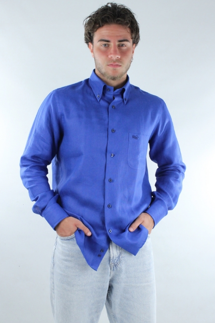 CAMICIA FLASH BLU ELETTRICO