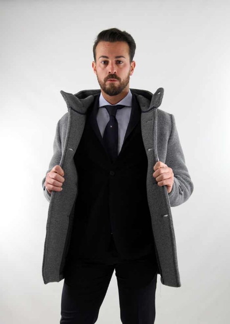 CAPPOTTO ALCON  GRIGIO