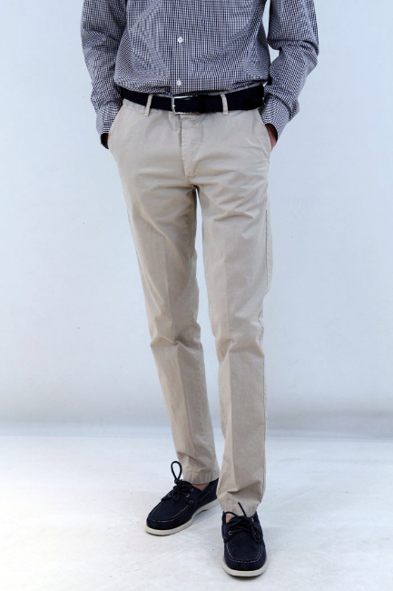 PANTALONI LUCAS BEIGE