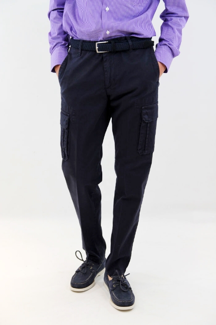 PANTALONI COLIN BLU