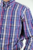 CAMICIA SENATOR A QUADRI BLU