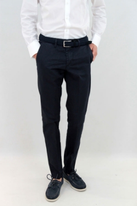 PANTALONI NATHAN BLU