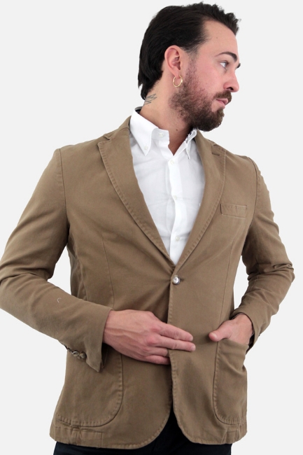 GIACCA SLIM BEIGE