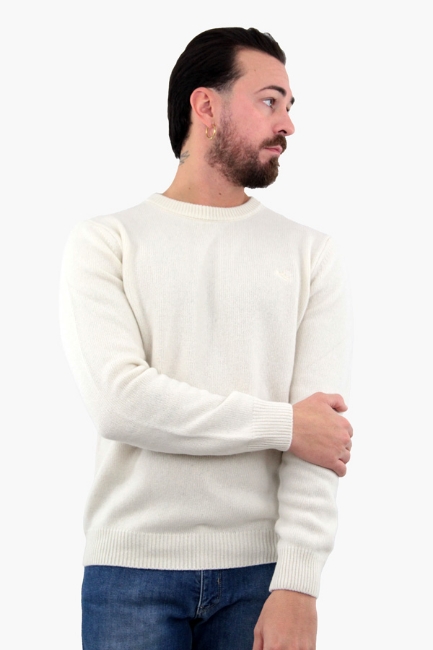 MAGLIONE GIROCOLLO ANDREA  PANNA