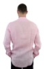 CAMICIA DI LINO COREANA ROSA