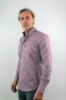 CAMICIA IN COTONE QUADRUCCI ROSSI