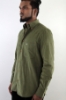 CAMICIA GRENOBLE IN VELLUTO VERDE