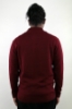 MAGLIONE LUPETTO DIN MEZZA ZIP BORDEAUX