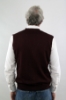 GILET CON BOTTONI MARTIN 2.0 BORDEAUX