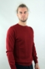 MAGLIONE GIROCOLLO ALLEN ROSSO