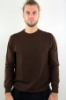 MAGLIONE GIROCOLLO ALLEN MARRONE