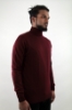 MAGLIONE  DOLCEVITA MERINOS BORDEAUX